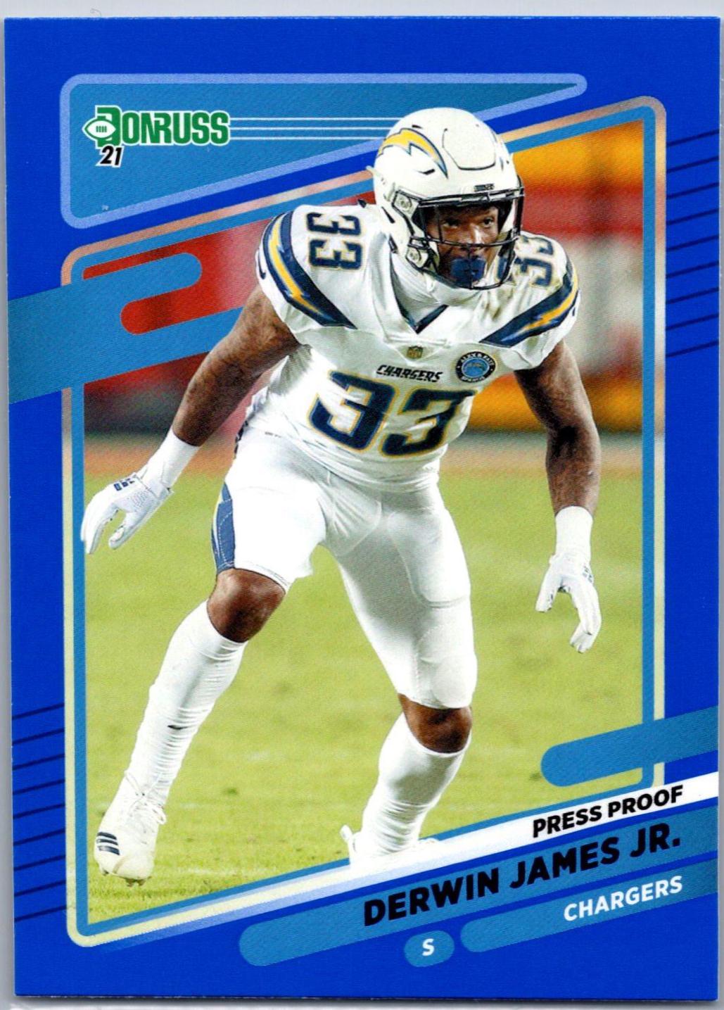 Derwin James Jr. [Press Proof Blue] #74