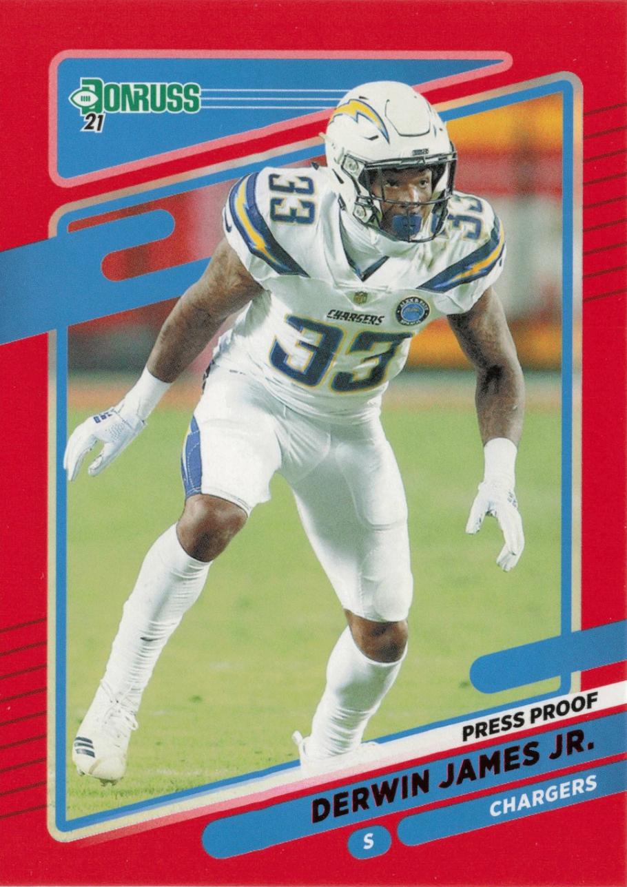 Derwin James Jr. [Press Proof Red] #74