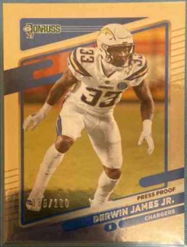 Derwin James Jr. [Press Proof Silver] #74