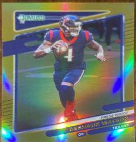 Deshaun Watson [Press Proof Gold] #163