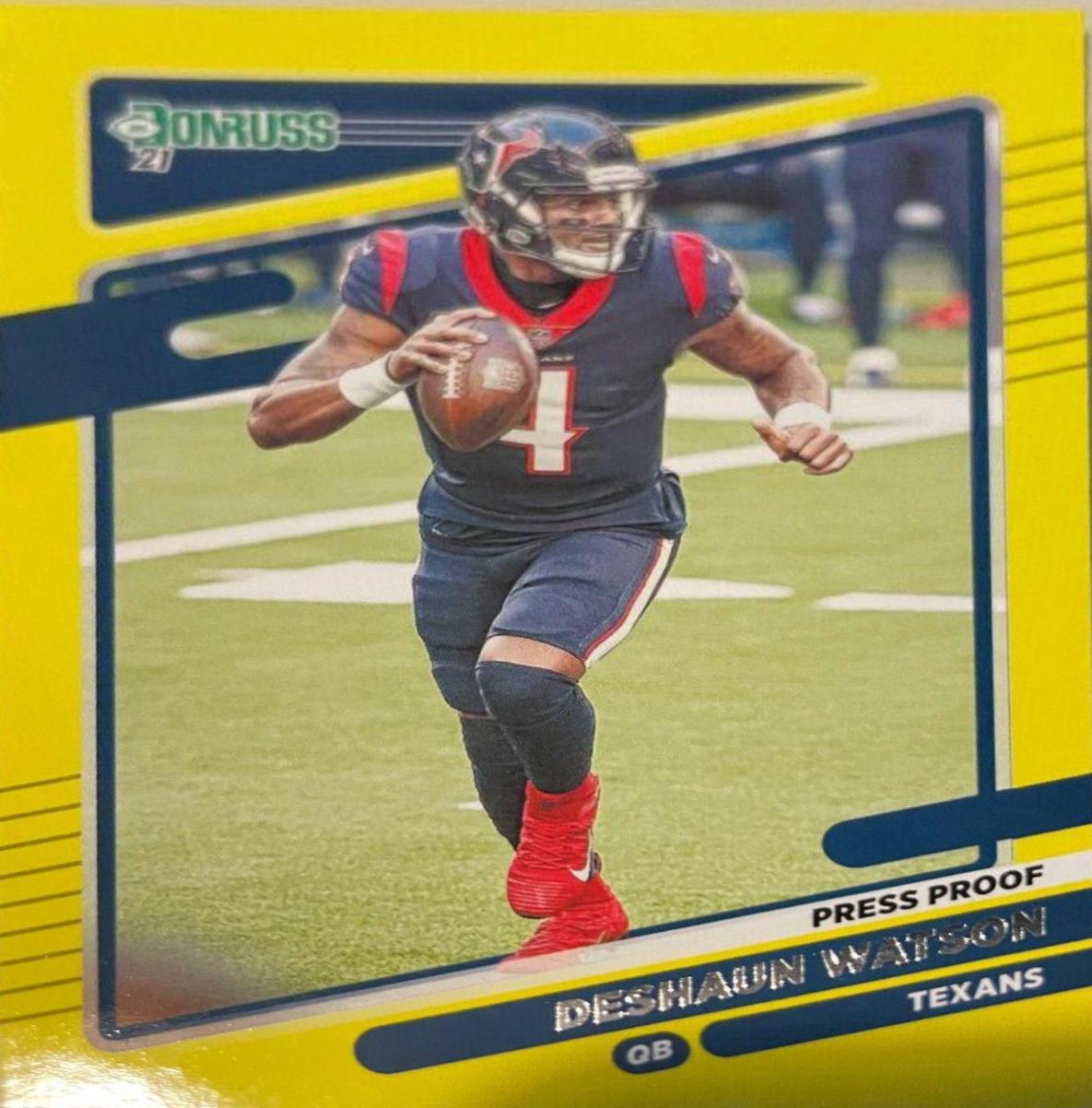 Deshaun Watson [Press Proof Yellow] #163