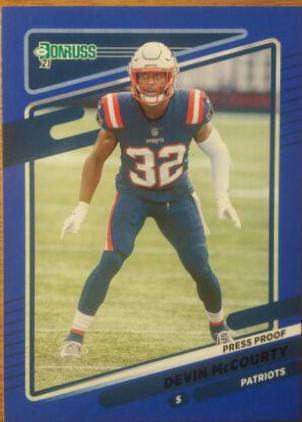 Devin McCourty [Press Proof Blue] #51