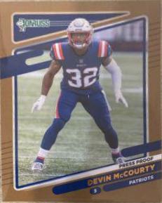 Devin McCourty [Press Proof Bronze] #51