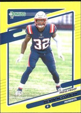 Devin McCourty [Press Proof Yellow] #51