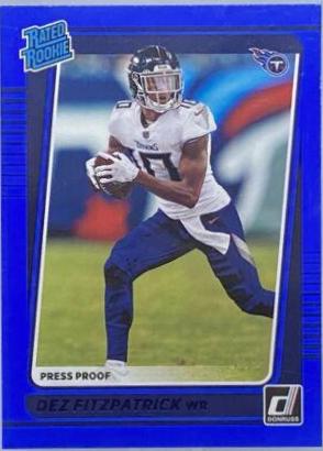Dez Fitzpatrick [Press Proof Blue] #283