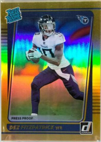Dez Fitzpatrick [Press Proof Gold] #283