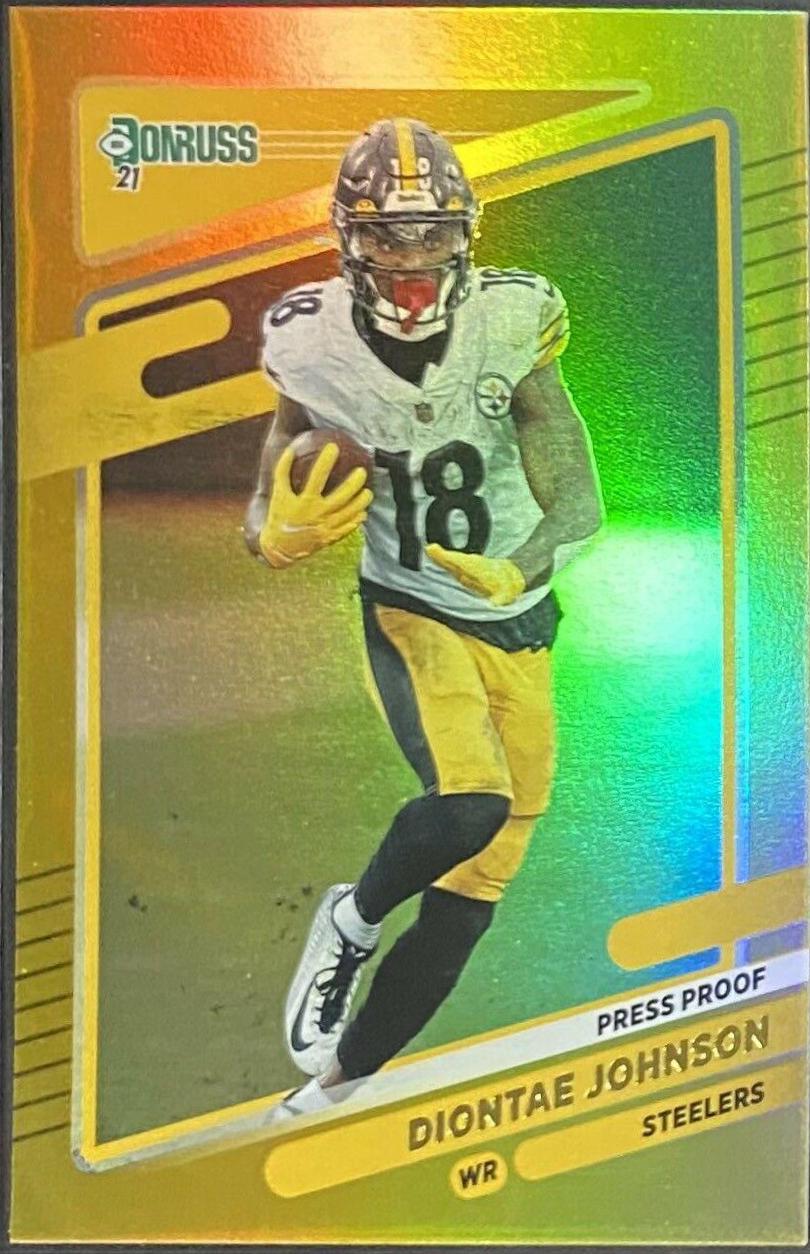 Diontae Johnson [Press Proof Premium] #25
