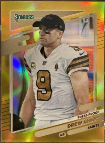 Drew Brees [No Helmet Press Proof Premium] #93