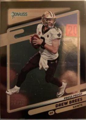 Drew Brees [Press Proof Black] #93