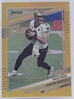 Drew Brees [Press Proof Bronze] #93