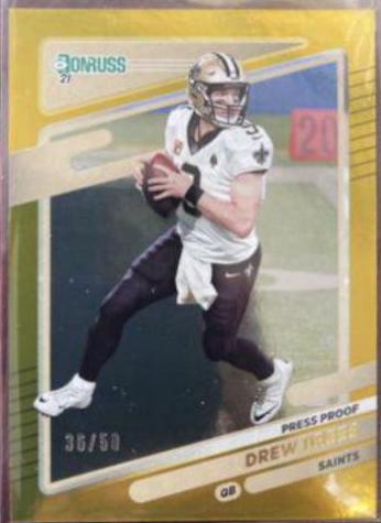 Drew Brees [Press Proof Gold] #93