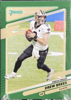 Drew Brees [Press Proof Green] #93