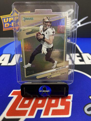 Drew Brees [Press Proof Silver Die Cut] #93