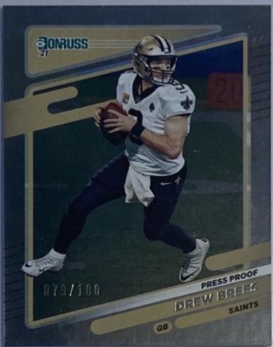 Drew Brees [Press Proof Silver] #93