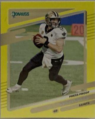 Drew Brees [Press Proof Yellow] #93