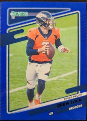 Drew Lock [Press Proof Blue] #179