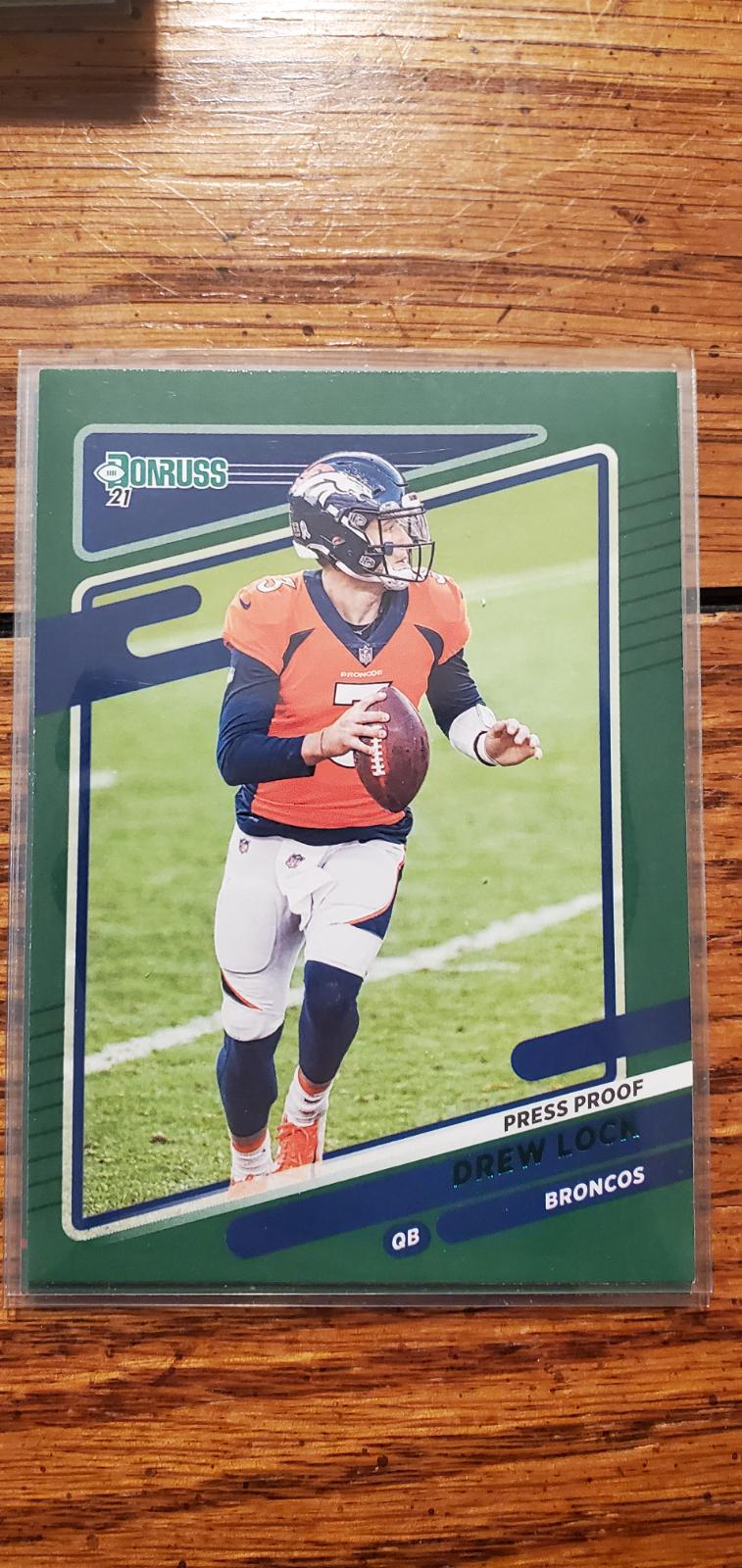 Drew Lock [Press Proof Green] #179