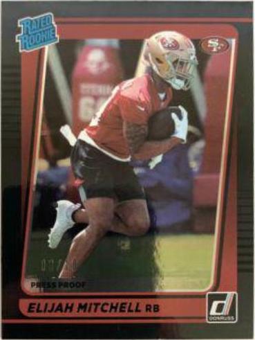Elijah Mitchell [Press Proof Black] #312