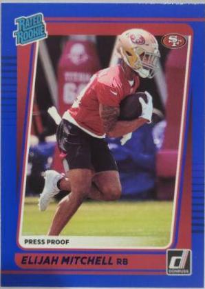 Elijah Mitchell [Press Proof Blue] #312