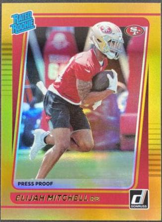 Elijah Mitchell [Press Proof Gold] #312