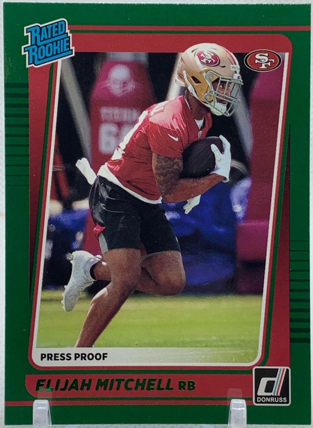 Elijah Mitchell [Press Proof Green] #312