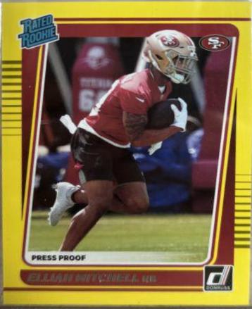 Elijah Mitchell [Press Proof Yellow] #312