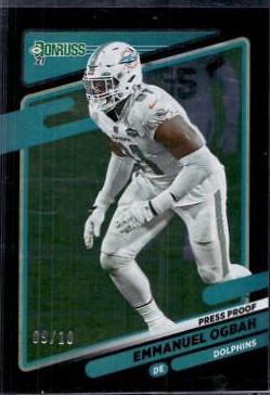 Emmanuel Ogbah [Press Proof Black] #69