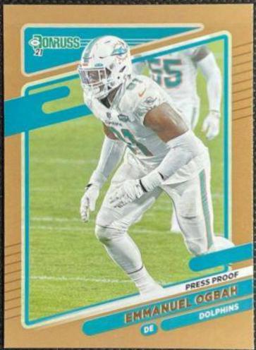 Emmanuel Ogbah [Press Proof Bronze] #69