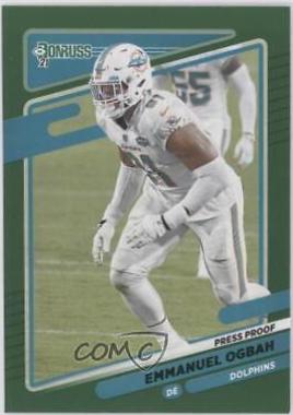 Emmanuel Ogbah [Press Proof Green] #69