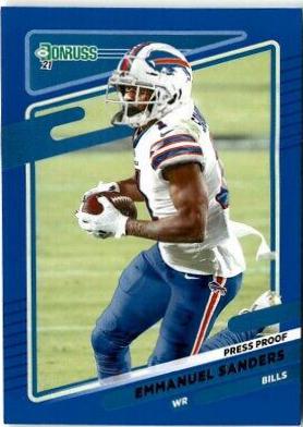 Emmanuel Sanders [Press Proof Blue] #97