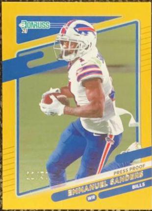 Emmanuel Sanders [Press Proof Gold] #97
