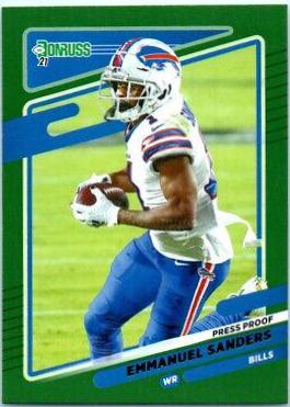 Emmanuel Sanders [Press Proof Green] #97