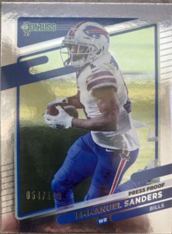 Emmanuel Sanders [Press Proof Silver] #97