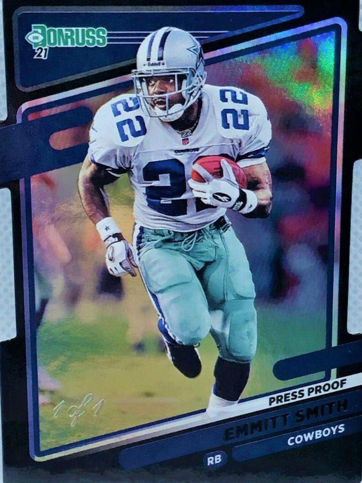 Emmitt Smith [Press Proof Black] #200