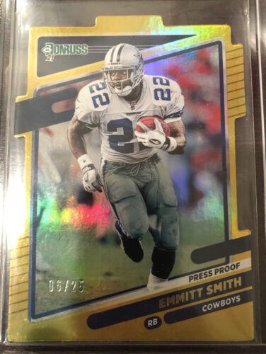Emmitt Smith [Press Proof Gold Die Cut] #200