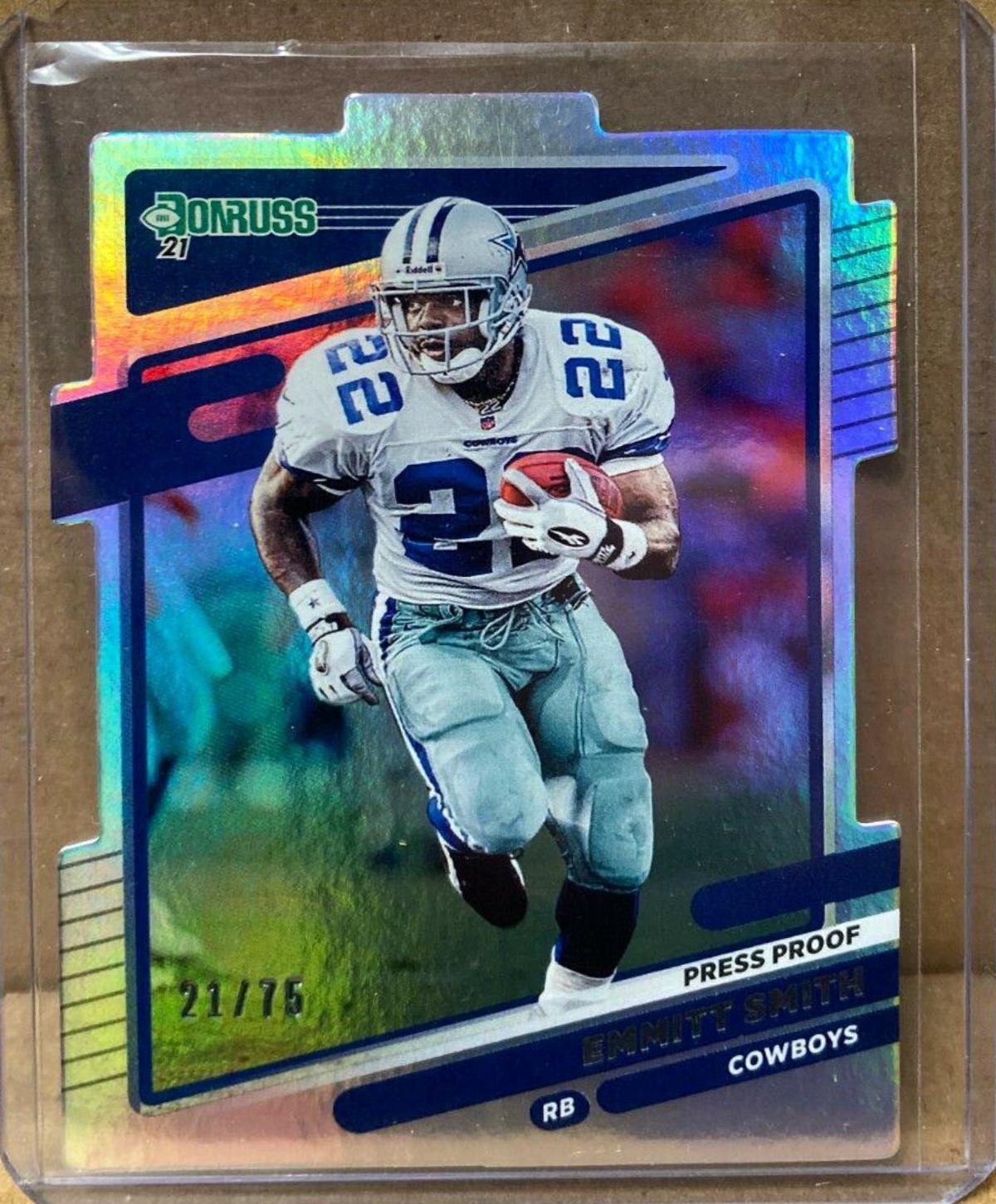 Emmitt Smith [Press Proof Silver Die Cut] #200