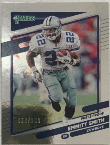 Emmitt Smith [Press Proof Silver] #200