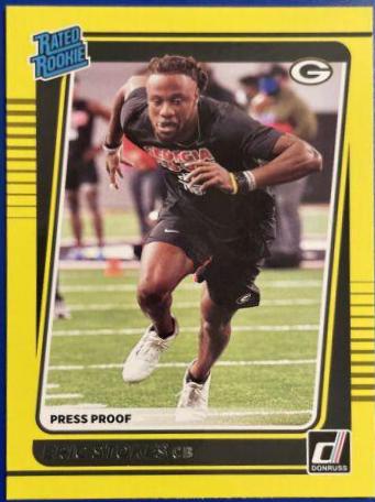 Eric Stokes [Press Proof Yellow] #343