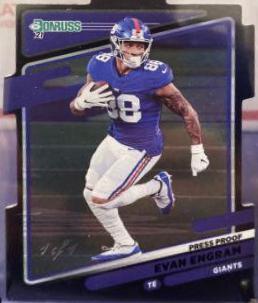 Evan Engram [Press Proof Black] #81