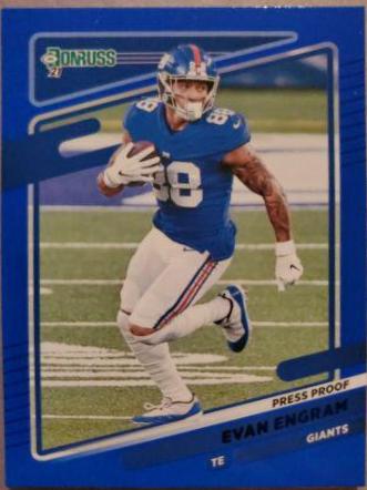 Evan Engram [Press Proof Blue] #81