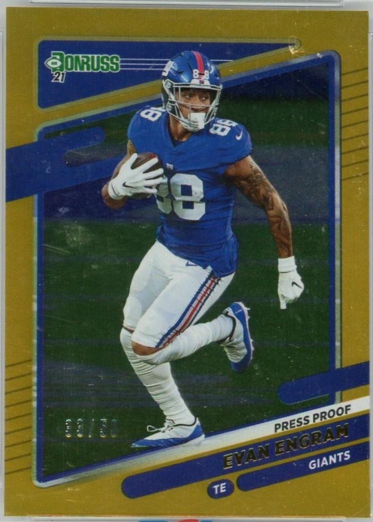 Evan Engram [Press Proof Gold] #81