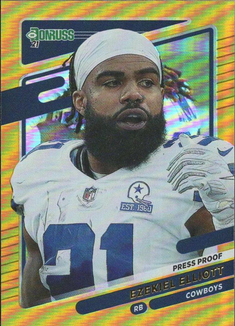 Ezekiel Elliott [Press Proof Premium] #188