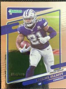 Ezekiel Elliott [Press Proof Silver] #188