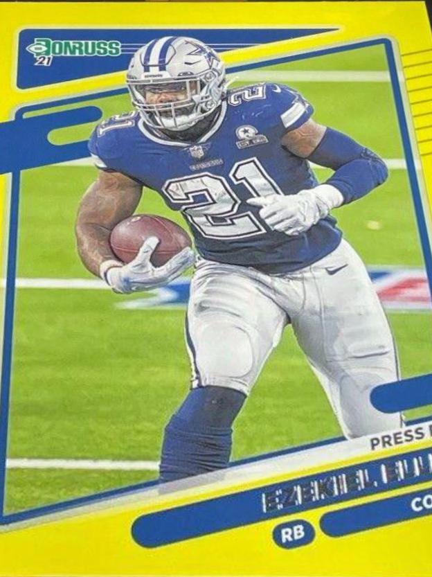 Ezekiel Elliott [Press Proof Yellow] #188