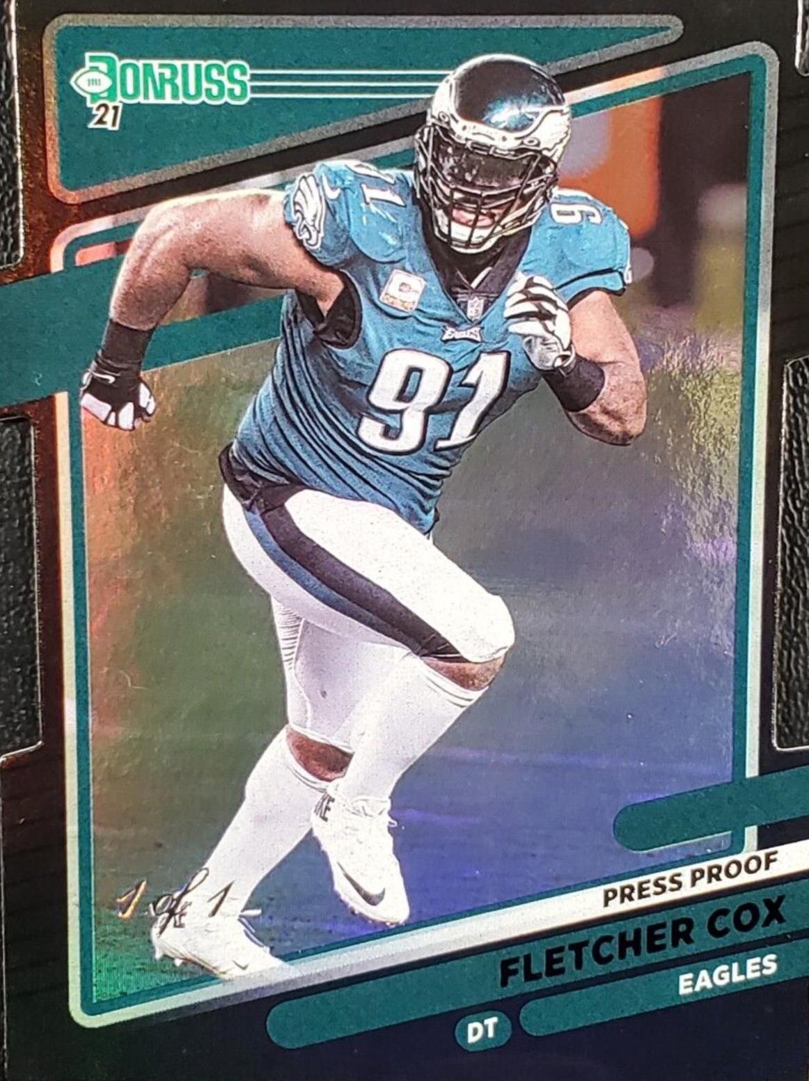 Fletcher Cox [Press Proof Black] #115