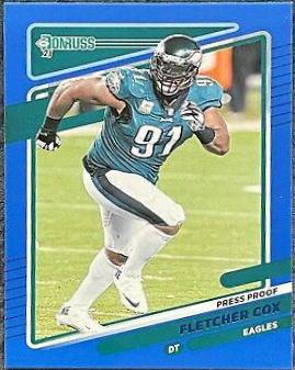 Fletcher Cox [Press Proof Blue] #115