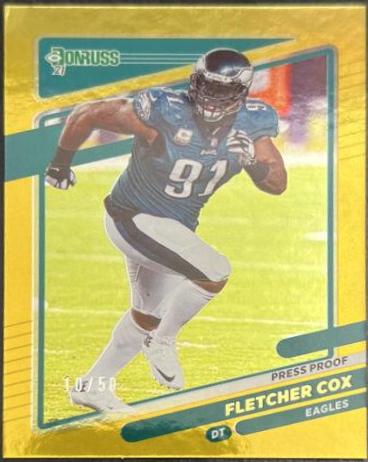 Fletcher Cox [Press Proof Gold] #115