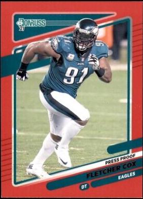 Fletcher Cox [Press Proof Red] #115