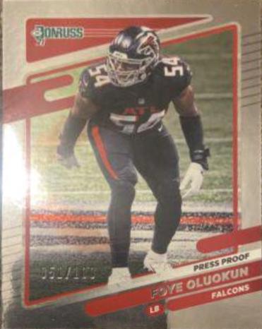 Foye Oluokun [Press Proof Silver] #236