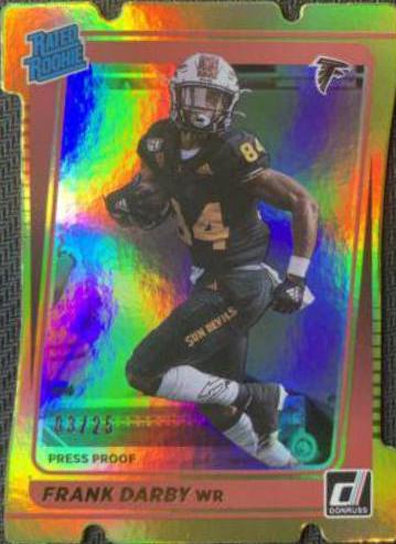 Frank Darby [Press Proof Gold Die Cut] #311